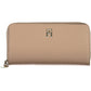 Beige Polyurethane Women Wallet