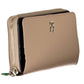 Beige Polyurethane Women Wallet
