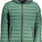 Green Nylon Men Jacket