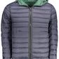 Green Nylon Men Jacket