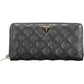 Black Polyurethane Women Wallet