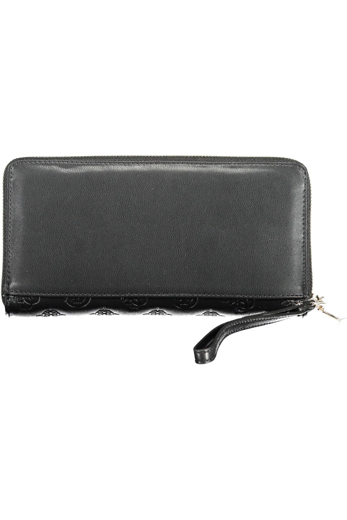 Black Polyurethane Women Wallet
