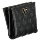 Black Polyurethane Women Wallet