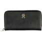 Black Polyurethane Women Wallet