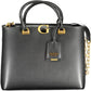 Black Polyethylene Women Handbag