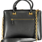 Black Polyethylene Women Handbag