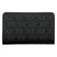 Black Polyester Women Wallet