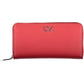 Red Polyurethane Women Wallet