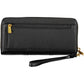 Black Polyurethane Women Wallet