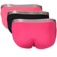 Pink Cotton Women Brief