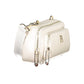 White Polyurethane Women Handbag