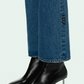 Blue Cotton Women's Jeans