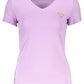 Purple Cotton Women TShirt