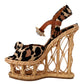 Elevate Your Style with Crystal-Embellished Wedge Sandals