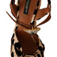 Elevate Your Style with Crystal-Embellished Wedge Sandals