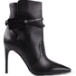Black Calfskin Women's Ankle Boot