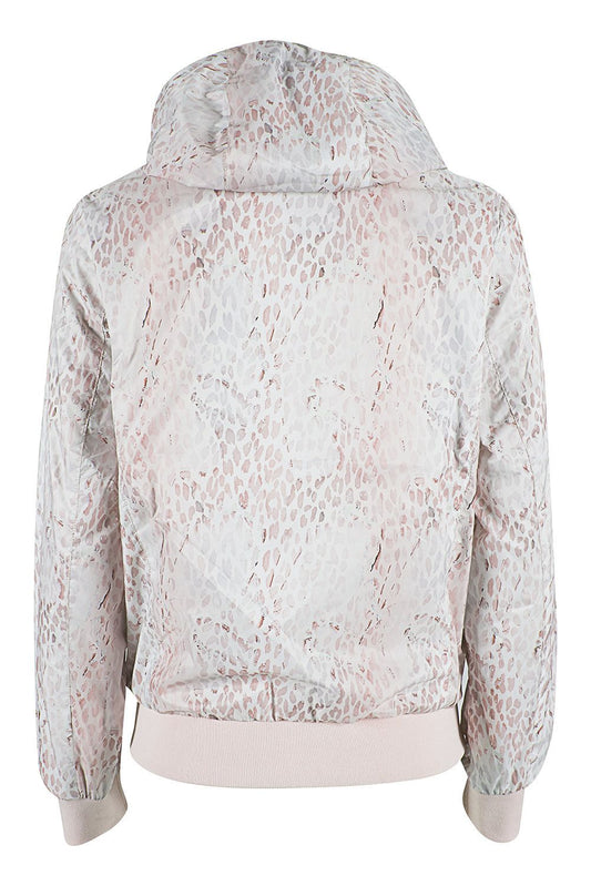 Beige Polyester Women Jacket