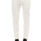 White Cotton Men's Jean