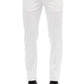 White Cotton Men Jeans