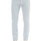 Light-Blue Cotton Men Jeans