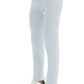 Light-Blue Cotton Men Jeans