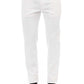 White Cotton Men Jeans