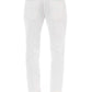 White Cotton Men Jeans