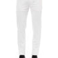White Cotton Men Jeans