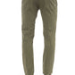 Green Cotton Men Jeans