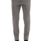 Gray Cotton Men Pant