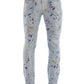 Light-Blue Cotton Men Jeans