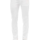White Cotton Men Jeans