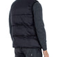 Black Polyester Men Vest