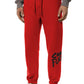 Pink Cotton Men Sweatpant