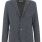 Blue Cotton Men Blazer