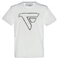White Cotton Men T-Shirt