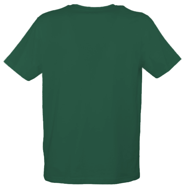 Green Cotton Men T-Shirt
