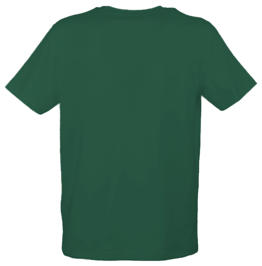 Green Cotton Men T-Shirt