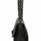 Black Polyethylene Women Crossbody Bag