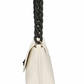White Polyurethane Women Crossbody Bag