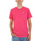 Fuchsia Cotton Men T-Shirt