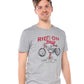 Gray Cotton Men T-Shirt
