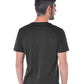 Black Cotton Men T-Shirt