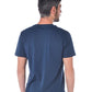 Blue Cotton Men's T-Shirt