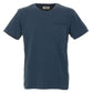 Blue Cotton Men T-Shirt