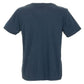 Blue Cotton Men T-Shirt