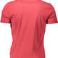 Red Cotton Men T-Shirt
