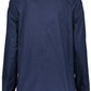 Blue Cotton Women Jacket