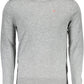 Gray Wool Men Sweater