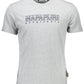 Gray Cotton Men T-Shirt